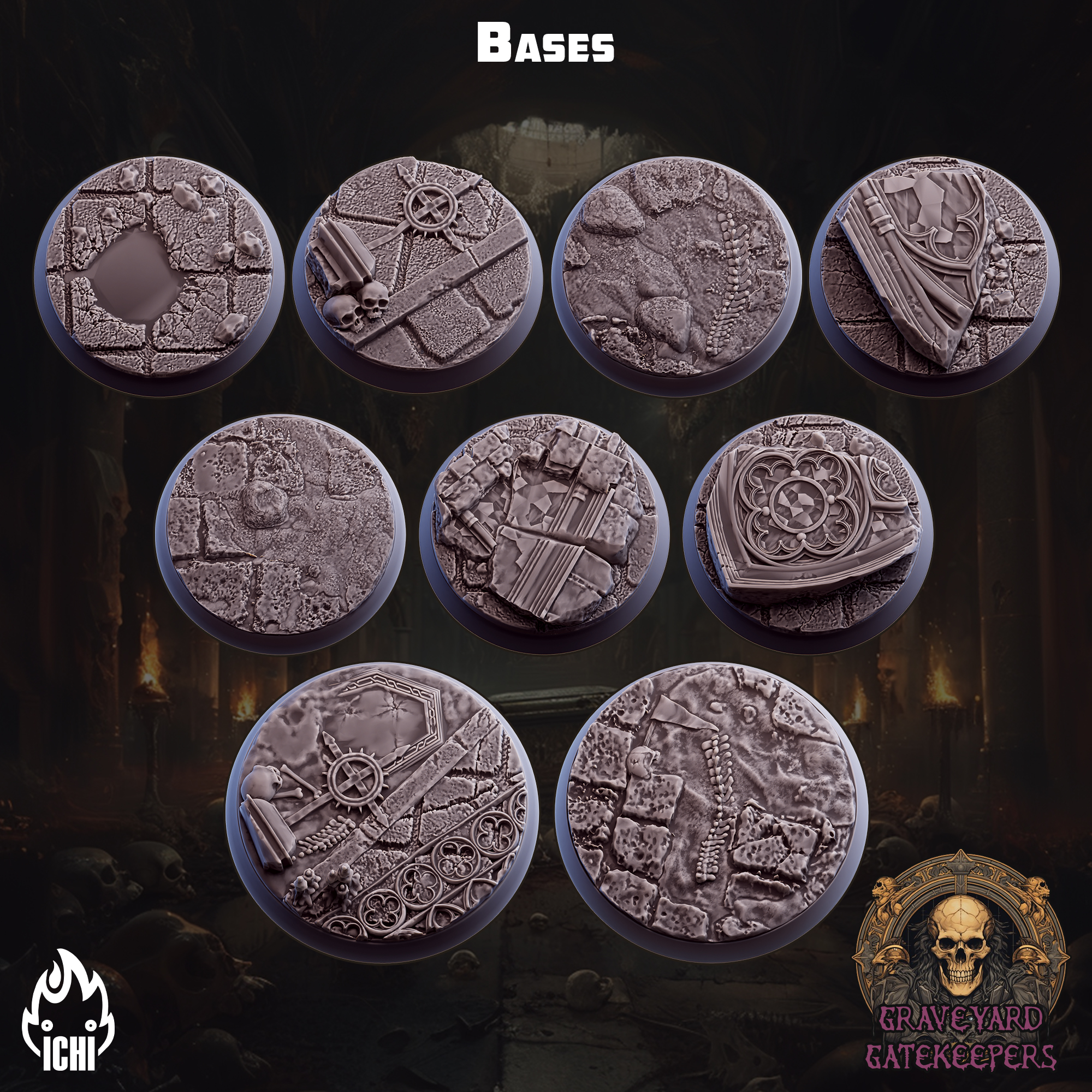 x9 Bases for Graveyard Gatekeepers